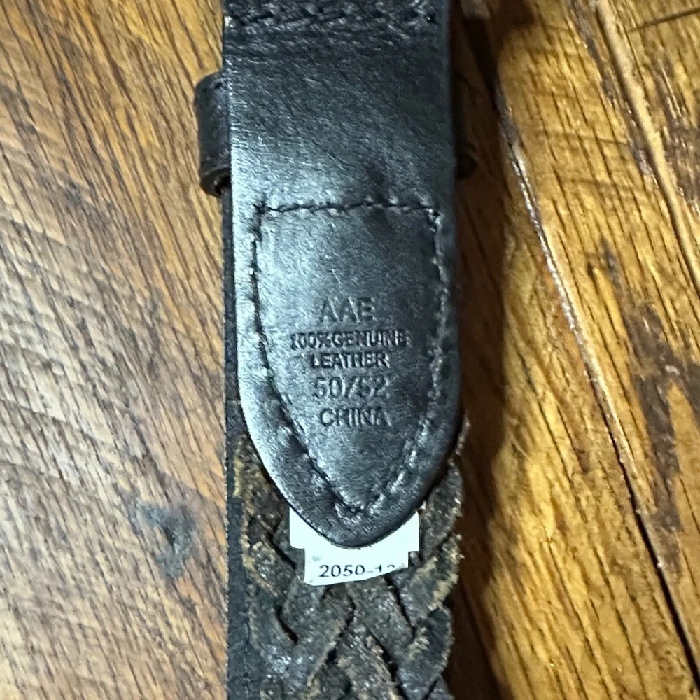 AAE Leather Braided Belt